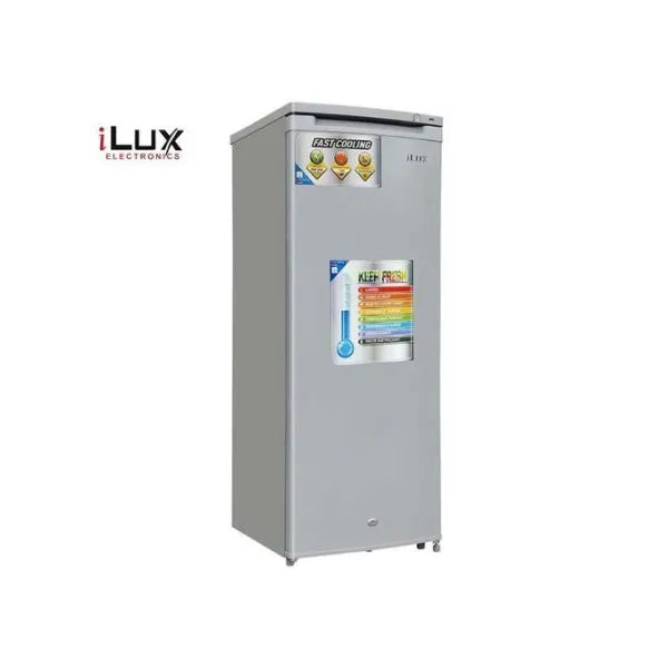 Ilux Congélateur Vertical ILCV198 – 180 L – 6 Tiroirs – Inox – Garantie 6 Mois Ilux Congélateur Vertical ILCV198 – 180 L – 6 Tiroirs – Inox – Garantie 6 Mois